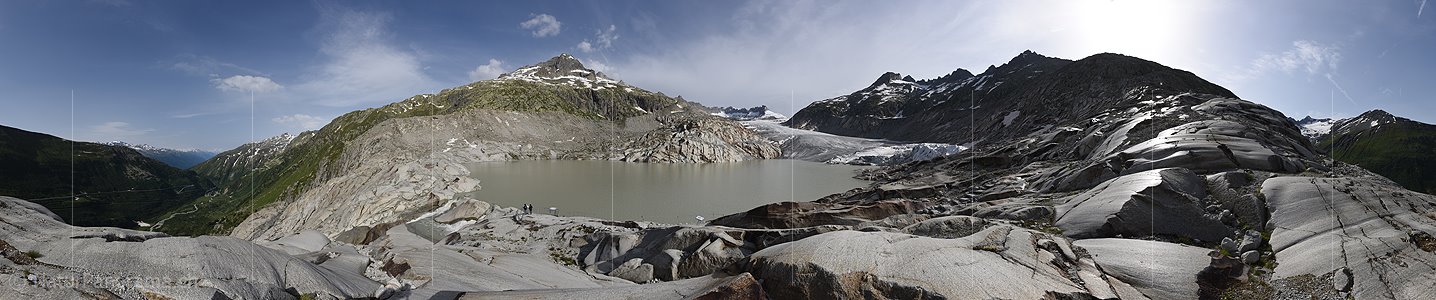 P025143: 360° Panoramafoto Rhonegletscher (Stand 7.2021)