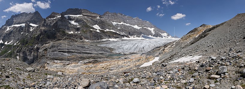 P025210a: Panoramafoto Kanderfirn (Stand 7.2021)