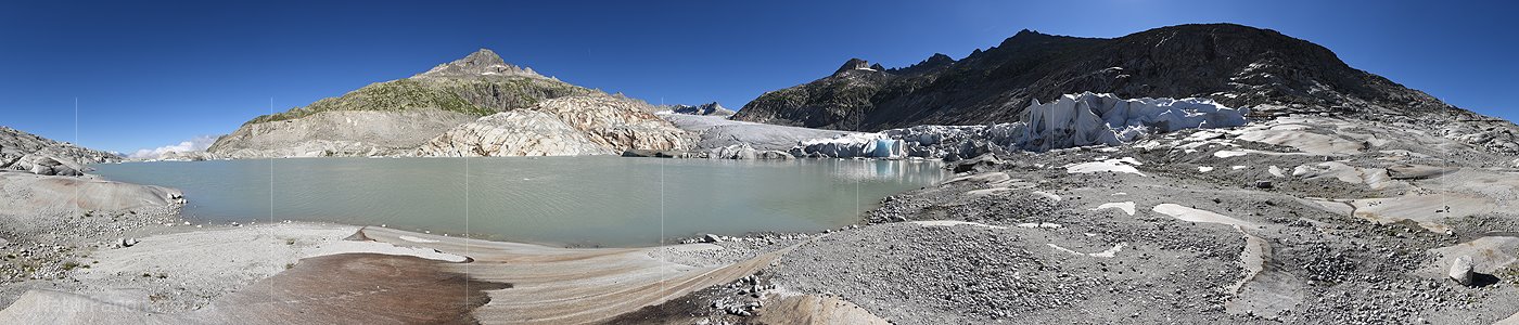 P025876: 360° Panorama Rhone glacier (Date: 7.2022)