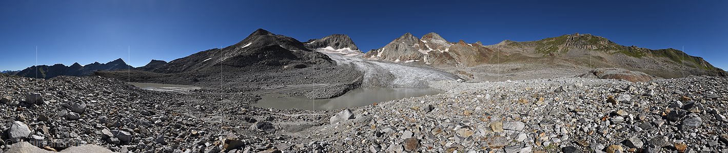 P025919: 360° Panoramafoto Witenwasserengletscher (Stand 7.2022)