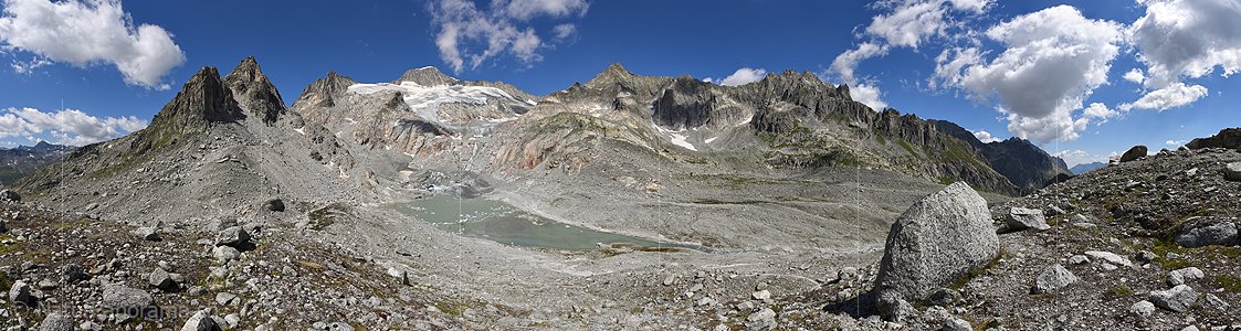 P025969: Panoramafoto Tiefengletscher (Stand 7.2022)
