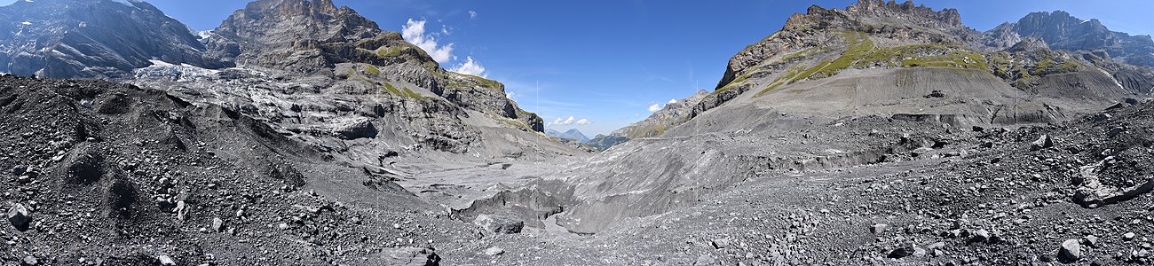 P026079: Panoramafoto Gamchigletscher (Stand 8.2022)