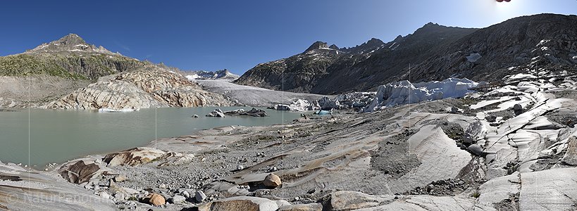 P026453a: Panoramafoto Rhonegletscher (Stand 7.2023)