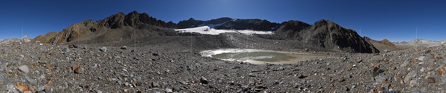 P026723: 360° Panoramafoto Muttgletscher (Stand 9.2023)