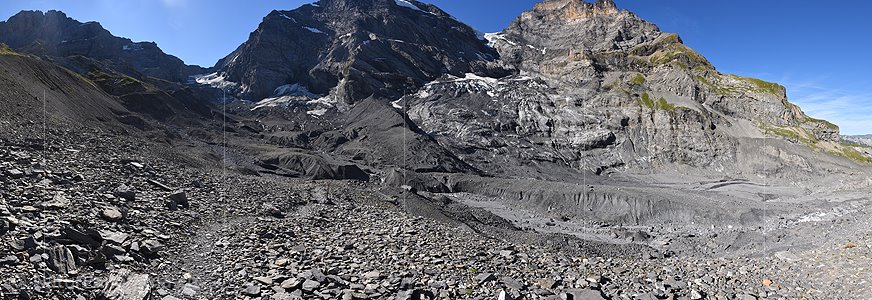 P026783a: Panoramafoto Gamchigletscher (Stand 9.2024)