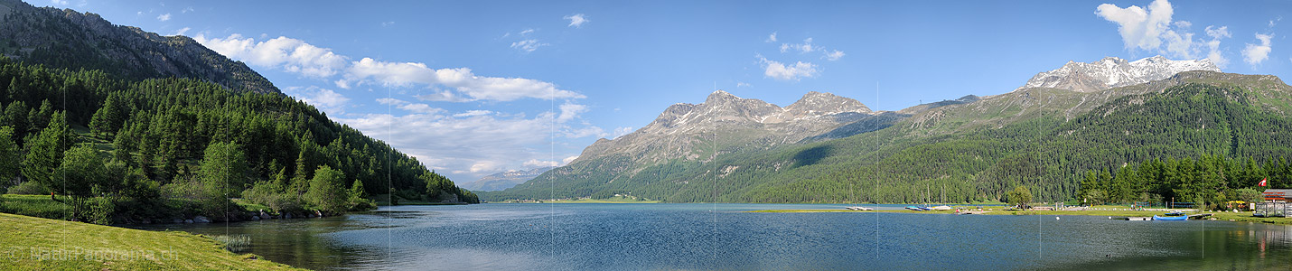 P003726b: Panorama Silvaplanersee (Lej da Silvaplauna)