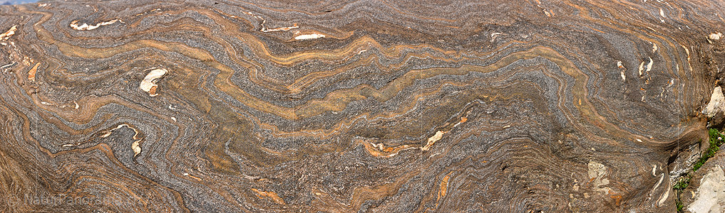 P018424: Panoramafoto Kunstwerk am Gletscherrand (Gletscherschliff)