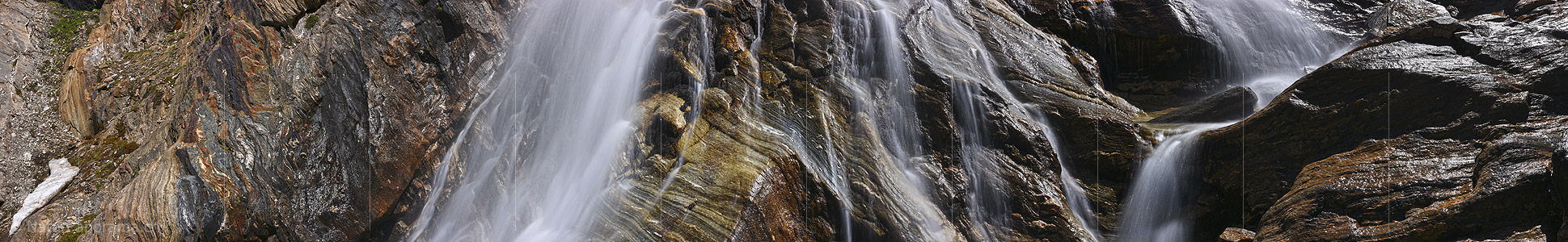 P018231: Panoramafoto Wasserfall und Bünder Schiefer
