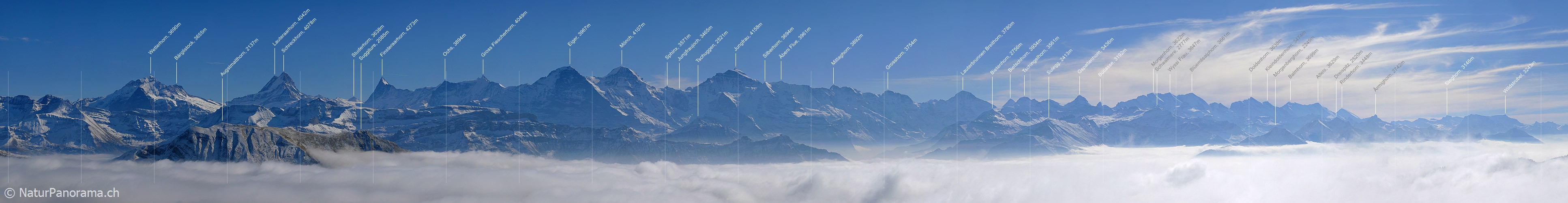 P002765: Alpenpanorama mit Nebelmeer