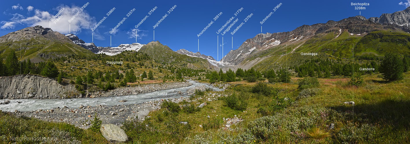 P018453: Grosses Bergpanorama aus dem Lötschental (Schweiz)