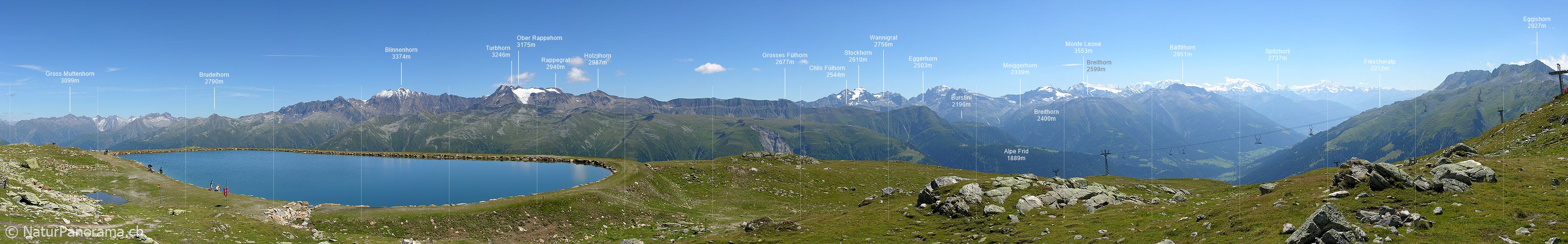 P000382: Panorama Steibenkreuz, Bellwald