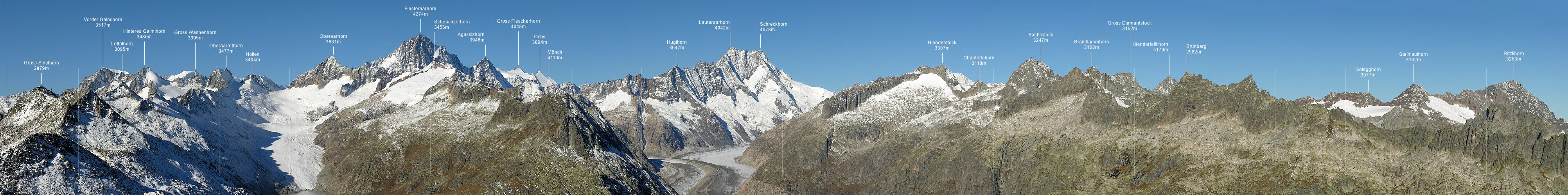 P000506: Panorama Berner Alpen vom Sidelhorn