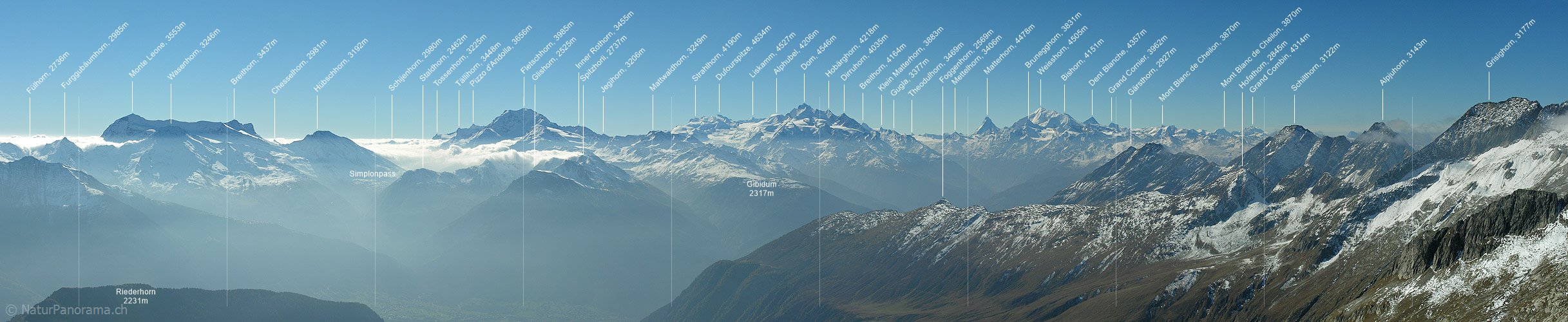 P000520a: Gipfelpanorama Sparrhorn