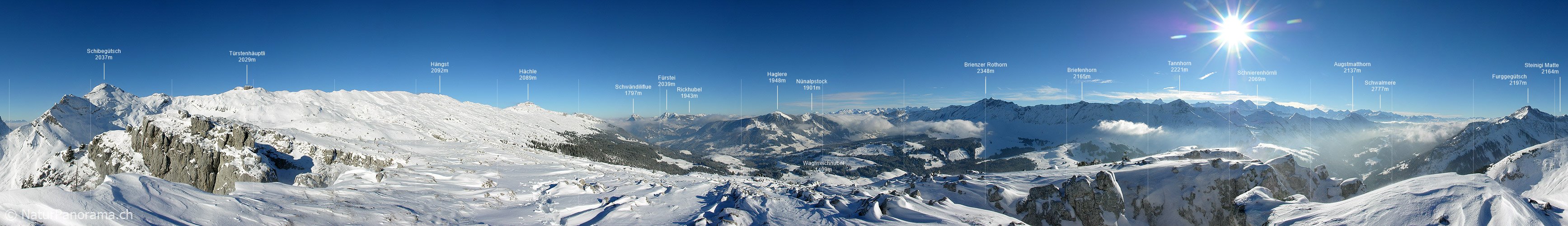 P000658: Gipfelpanorama Böli, Sörenberg