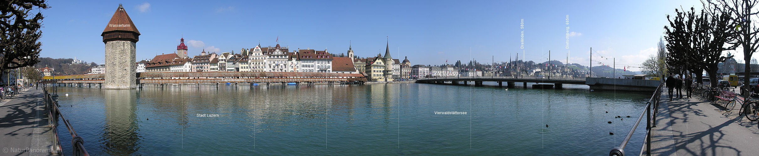 P000856: Panoramafoto Wasserturm, Luzern, Zentralschweiz