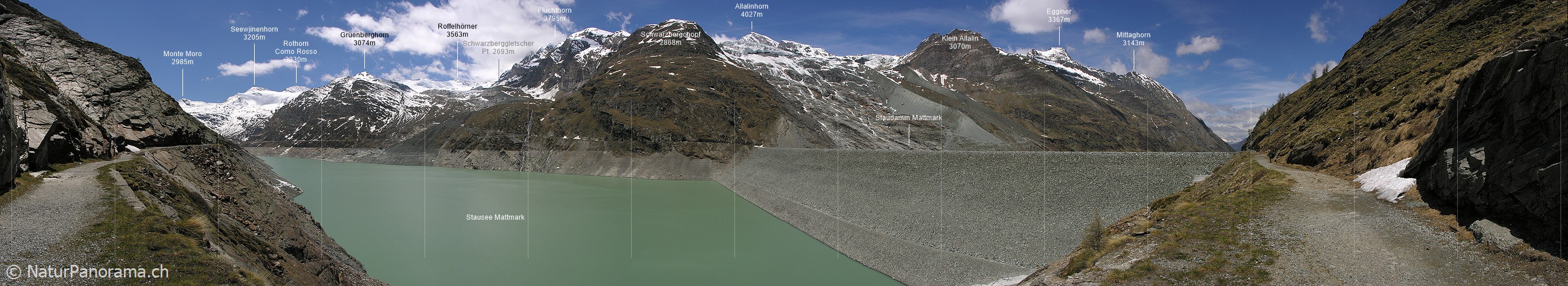 P001072: Panoramabild Mattmark