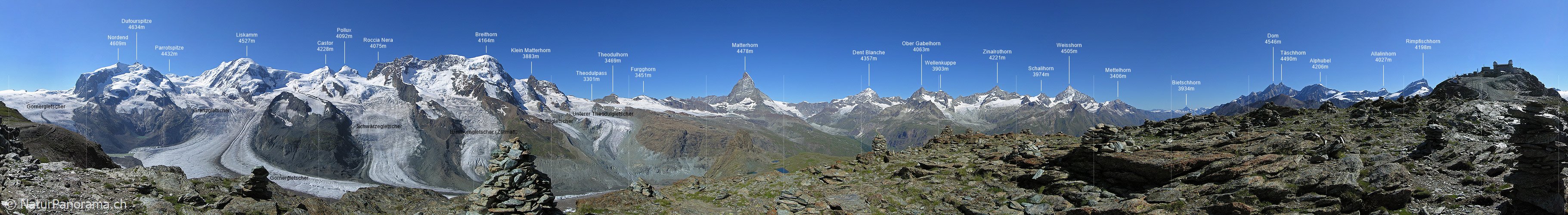 P001212: Panorama Gornergrat, Zermatt