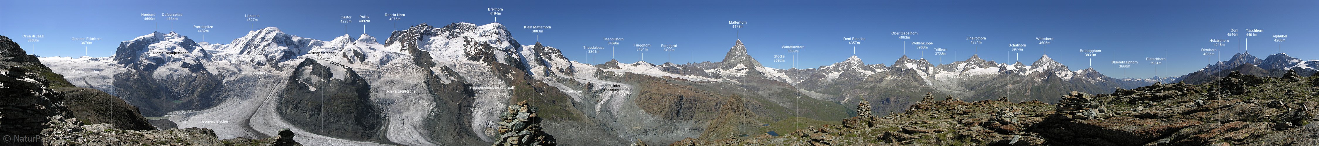 P001230: Panorama Gornergrat, Zermatt