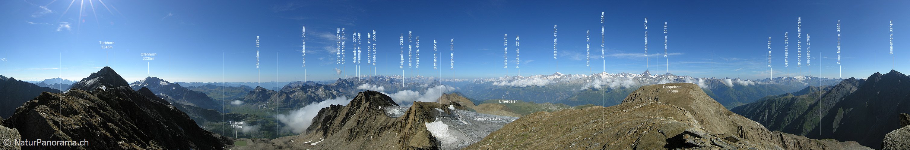 P001270: Panorama Bergwelt vom Ober Rappehorn