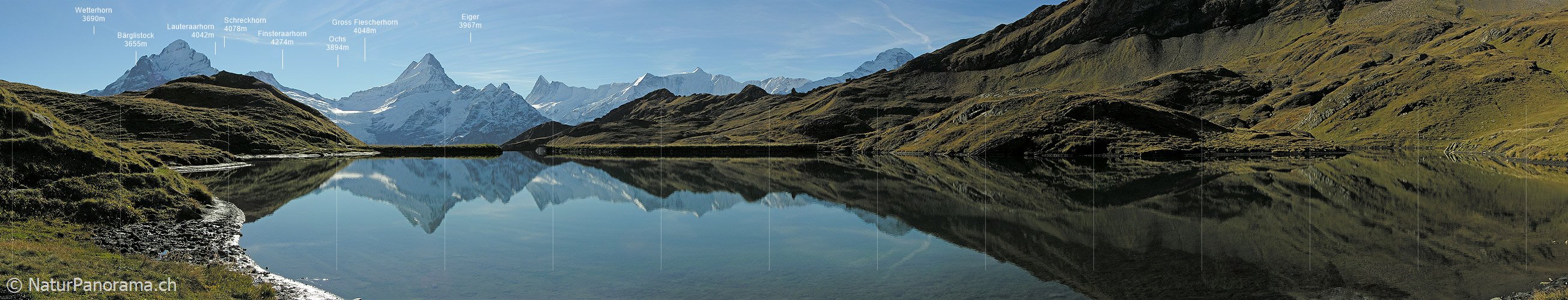 P001455: Panorama Bachalpsee, Jungfrauregion