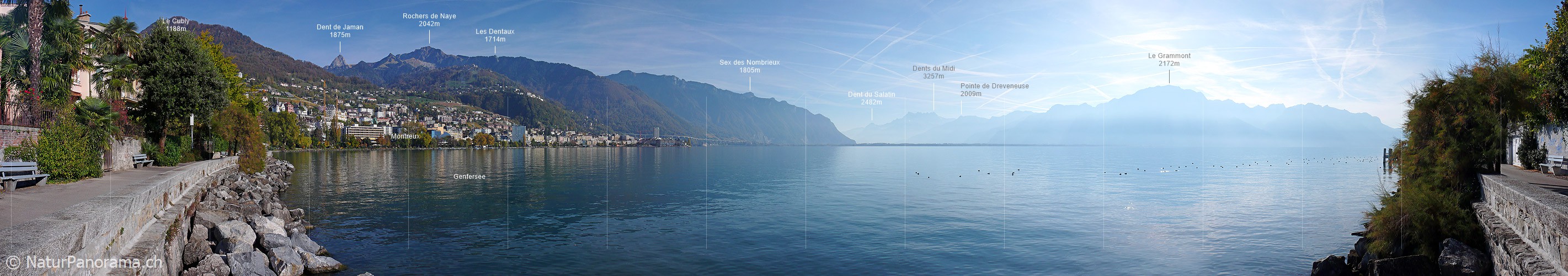 P001554: Panorama Genfersee bei Montreux