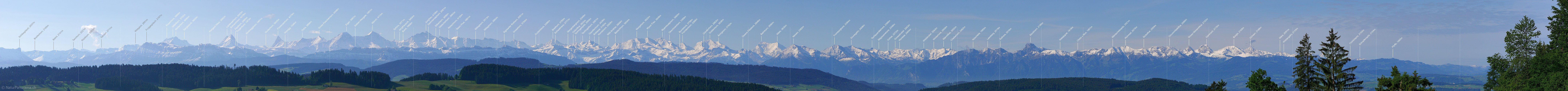 P002210: Panoramabild Alpenkette