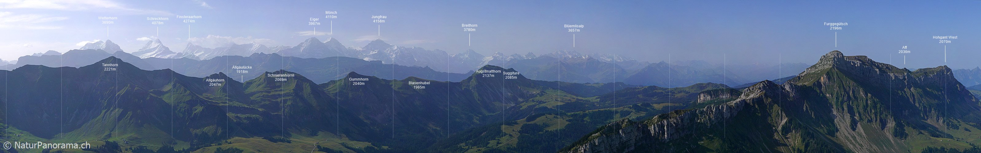 P002433: Panoramabild Schrattenfluh und Brienzergrat