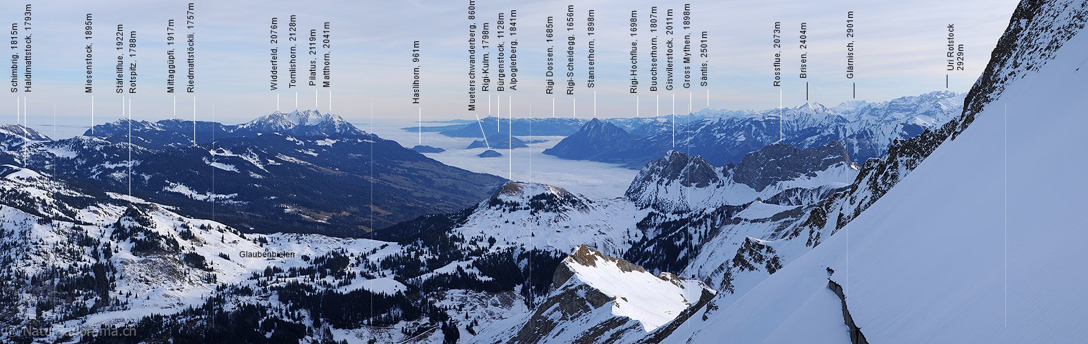 P003144: Panoramafoto Brienzer Rothorn