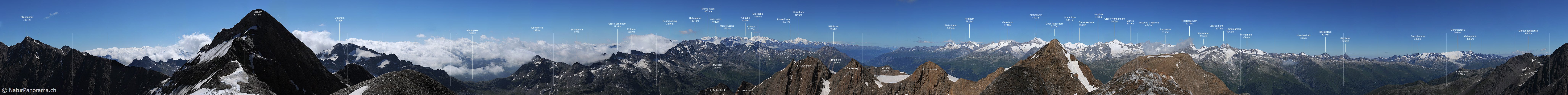 P003910: Hochauflösendes Gipfelpanorama Turbgrat