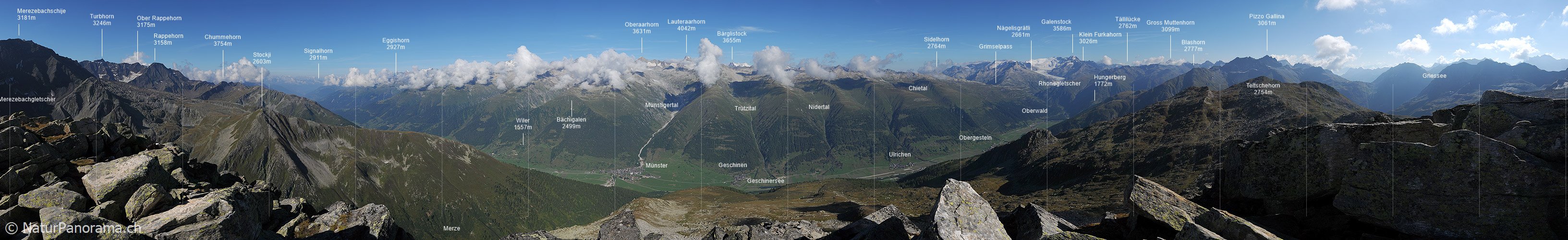 P004054: Gipfelpanorama Brudelhorn und Obergoms