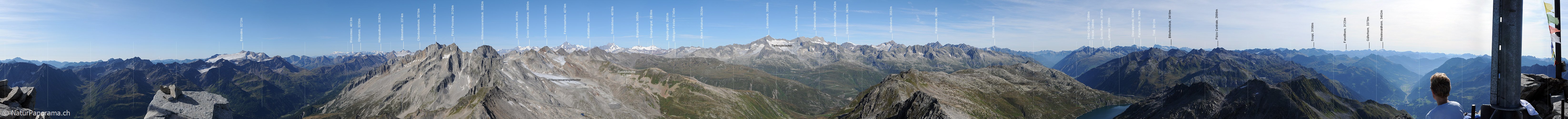 P004105: Gipfelpanorama Pizzo Lucendro