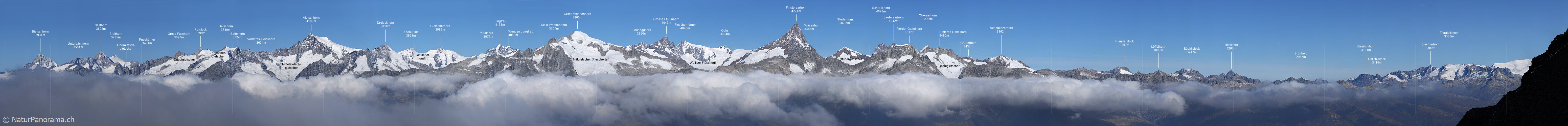 P004200: Grosspanorama Schweizer Alpen