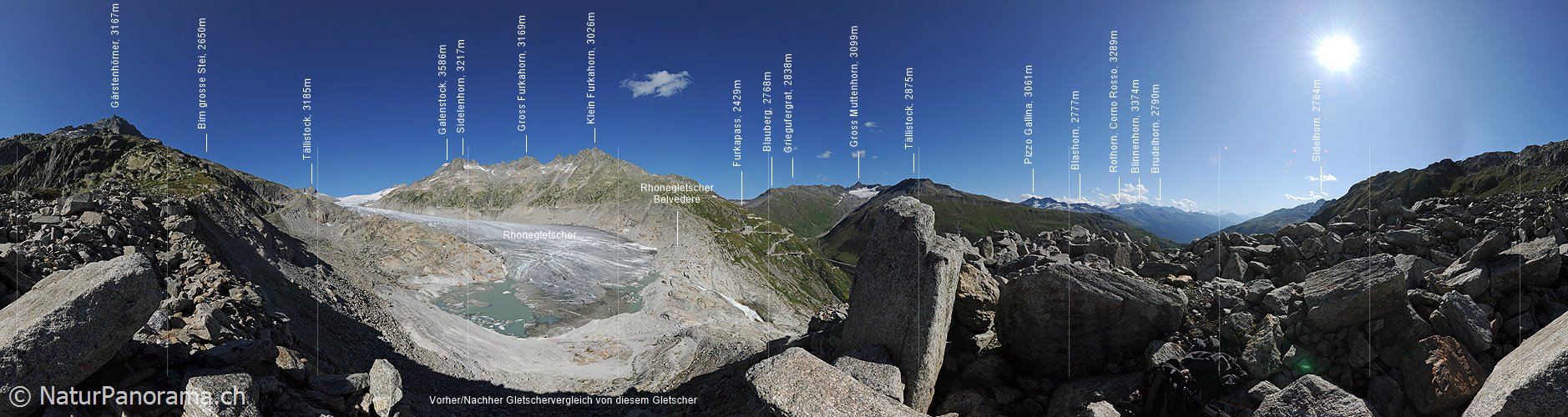 P005523: Panorama Rhonegletscher