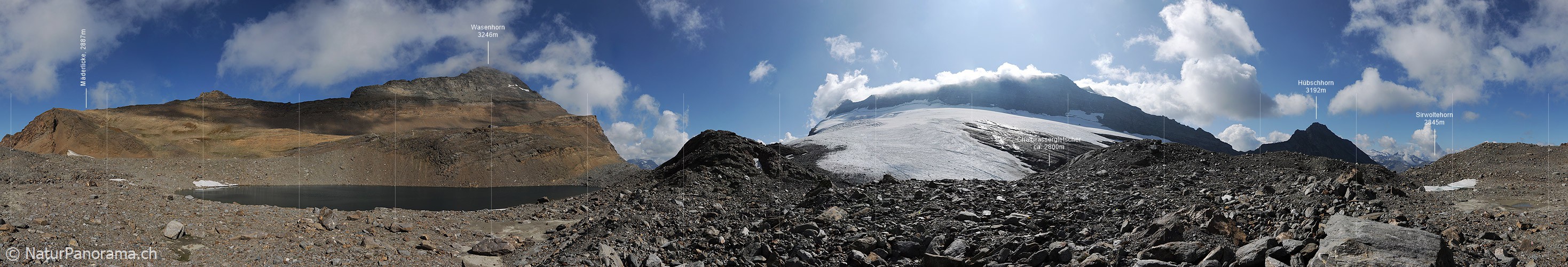 P005549: Panoramabild Wasenhorn und Monte Leone