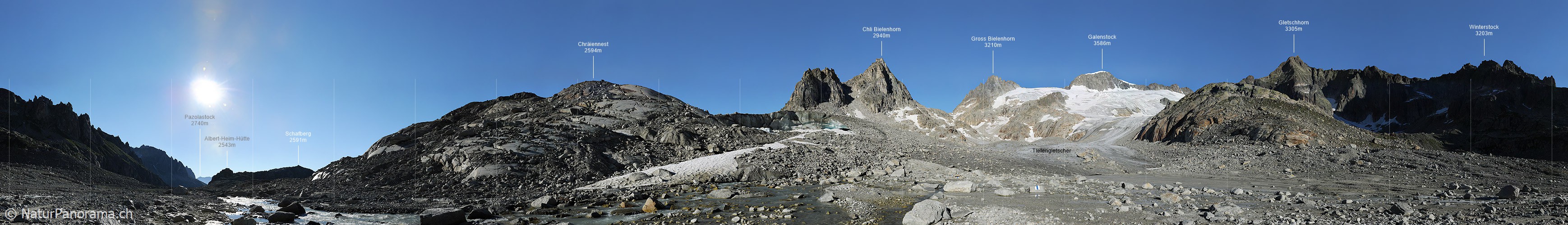 P006404: Gigapixelpanorama Tiefengletscher und Galenstock