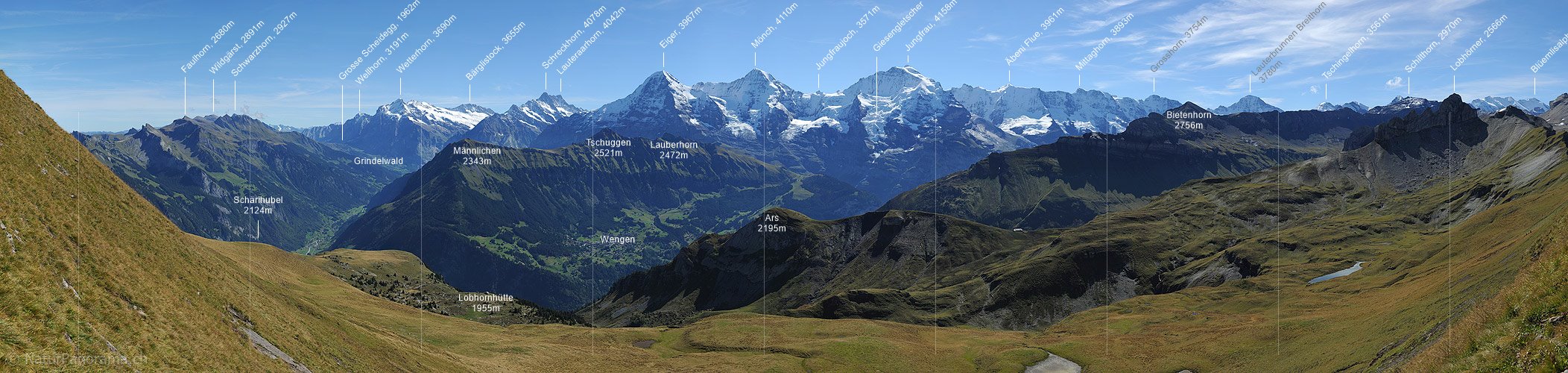 P006710: Grosspanoramabild Jungfrauregion