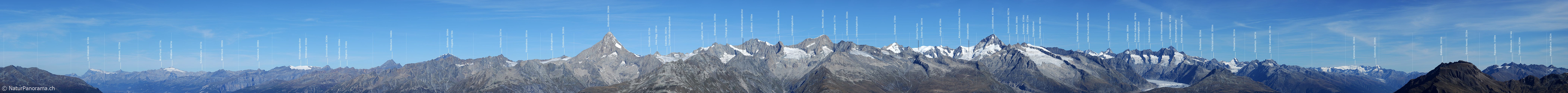 P006810: Panoramabild Berner Alpen vom Spitzhorli