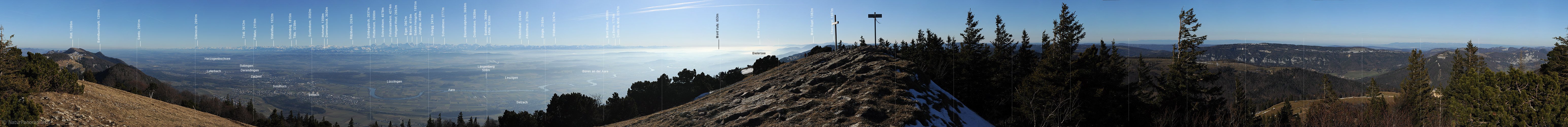 P007186: Gipfelpanorama Hasenmatt (Jura)