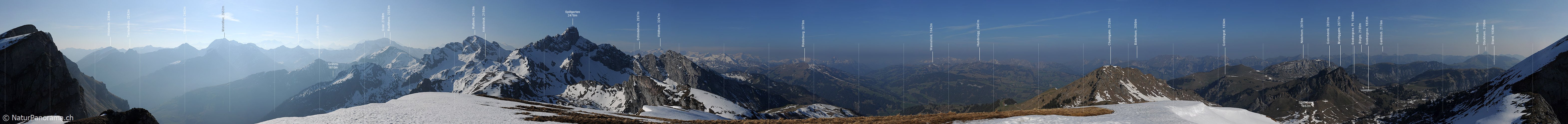 P007431: Gipfelpanorama Fromattgrat