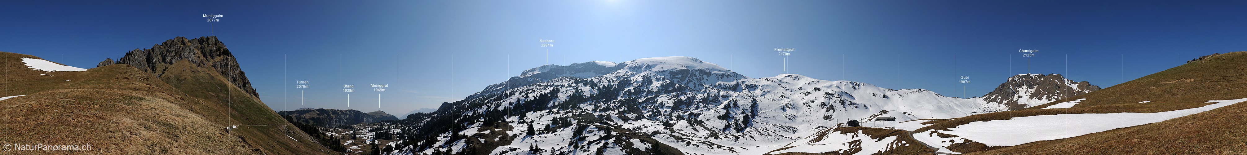 P007433: Panorama Stiereberg Diemtigtal / Simmental