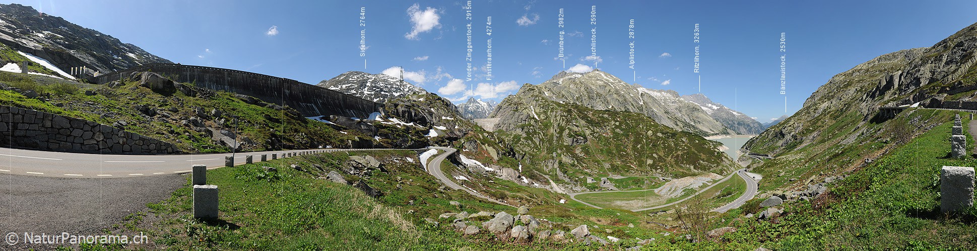 P007700: Panoramic picture reservoirs in the Grimselpass