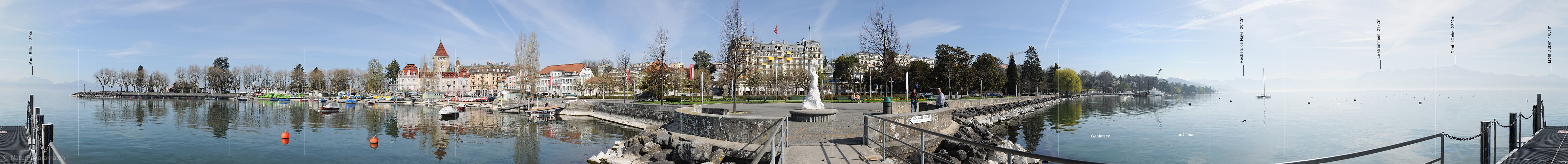 P009298: 360° Panoramic image Lausanne Ouchy