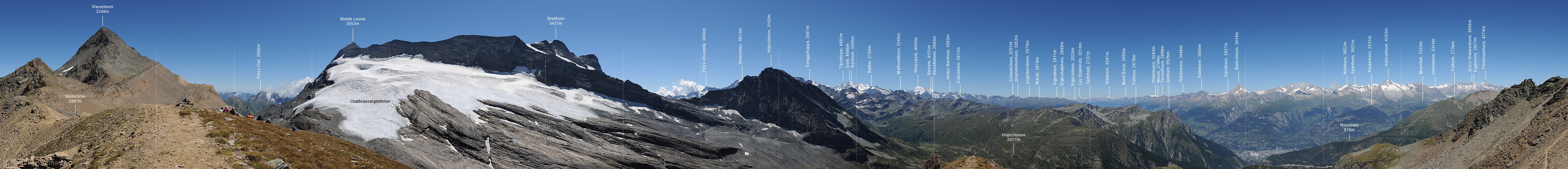 P010413: 360° Gipfelpanorama Mäderhorn