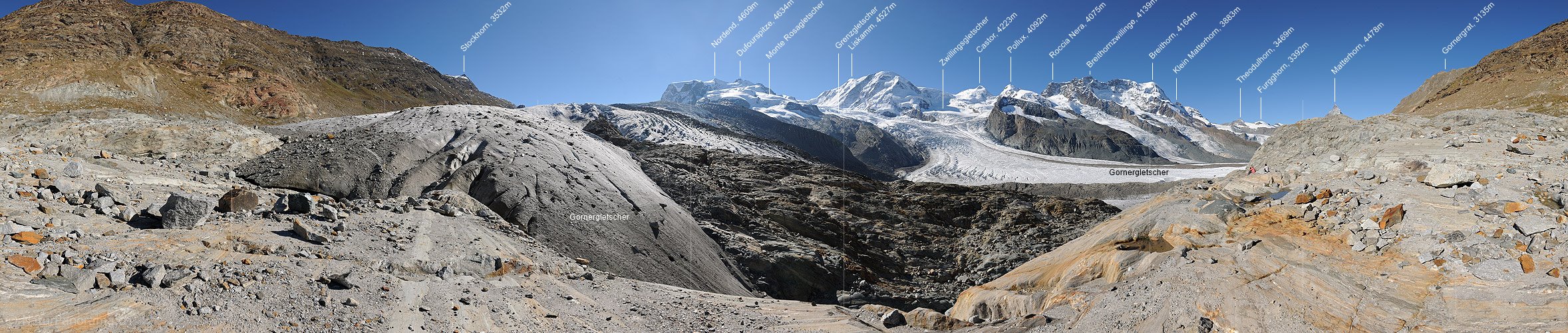 P010540: 360° Panoramafoto Gornergletscher (Stand 2012)