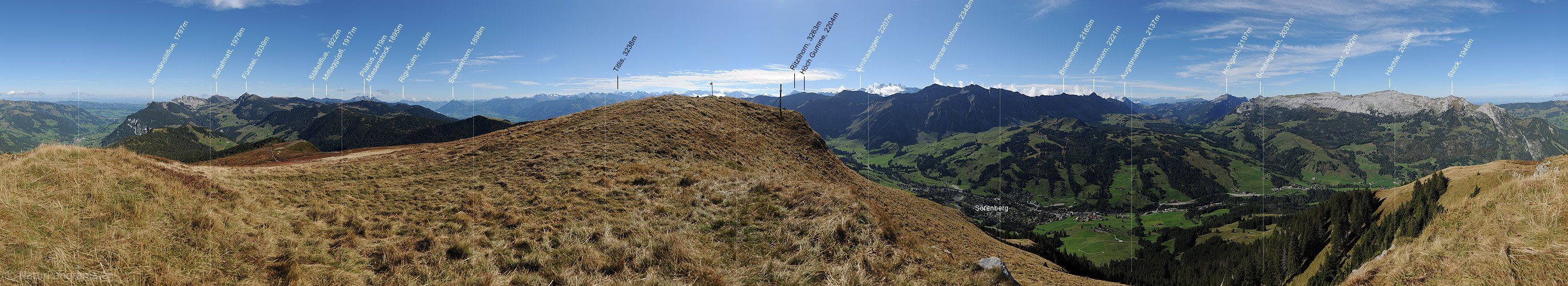 P010702: 360° Gipfelpanorama Hagleren (Entlebuch)
