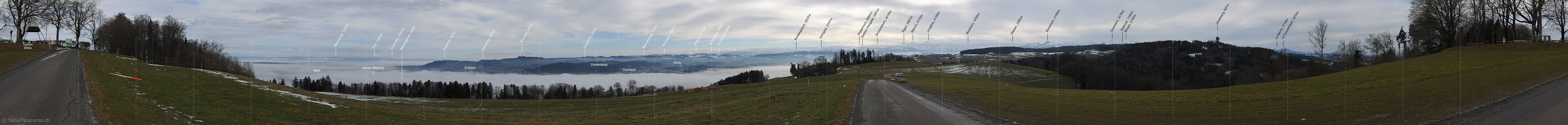 P012243: 360° Panoramabild Gurten (Bern)
