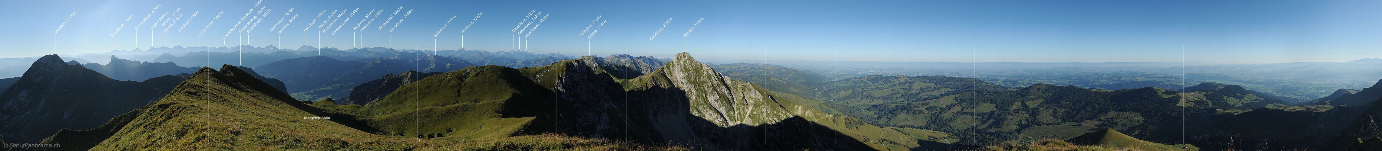 P013532: 360° Panoramafoto Bürglen (Gantrisch)