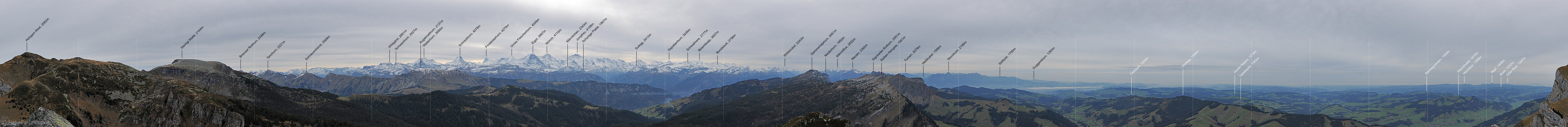 P013890: 360° Gipfelpanorama Trogenhorn