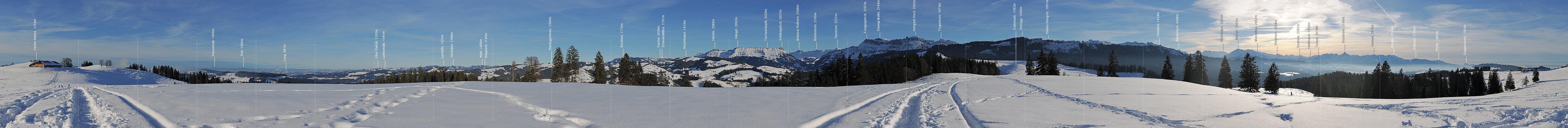 P014063: 360° Panoramasicht Hinter Naters (Schallenberg)