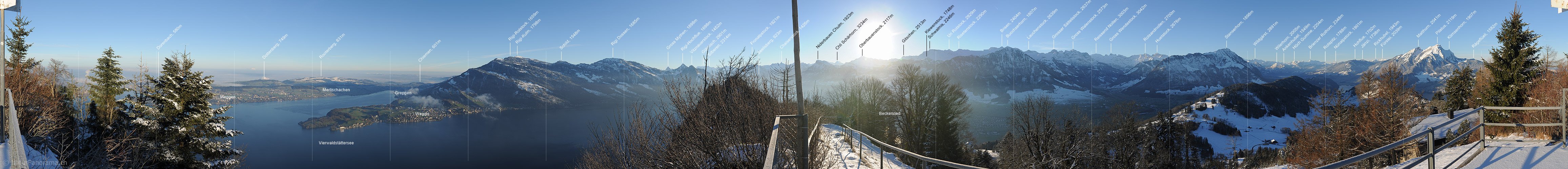 P014104: 360° Gipfelpanorama Bürgenstock/Hammetschwand